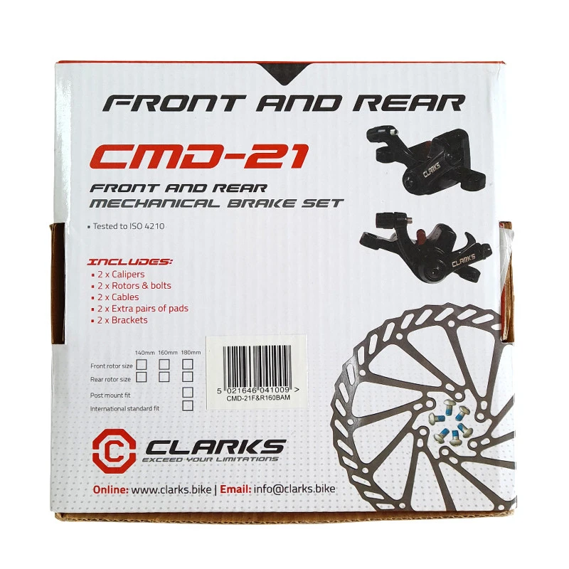 Kit Frein Mécanique Vélo CMD-21 Clarks 5 Kit Frein Mécanique Vélo CMD-21 Clarks – Image 5