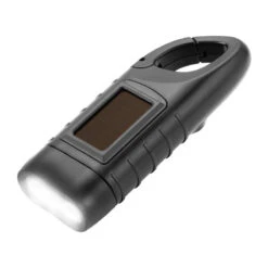 Lampe De Poche à Led Et Manivelle Solaire Rechargeable