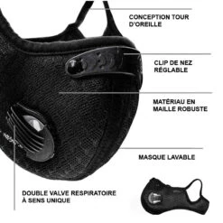 Masque Respiratoire Avec Filtre Charbon Pour La Protection Des Virus 8 Masque Respiratoire Avec Filtre Charbon Pour La Protection Des Virus -Fun Eco Bikes Boutique masque respiratoire avec filtre charbon pour la protection des virus 3
