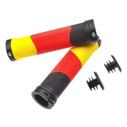 Point Paire De Poignées Caoutchouc Allemande Pour Cintre De Vélo