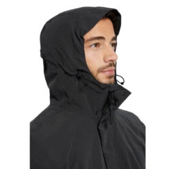 Parka Imperméable Noire Pour Hommes à Vélo Mosse Basil -Fun Eco Bikes Boutique parka impermeable noire pour hommes a velo mosse basil 2