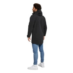 Parka Imperméable Noire Pour Hommes à Vélo Mosse Basil -Fun Eco Bikes Boutique parka impermeable noire pour hommes a velo mosse basil 4