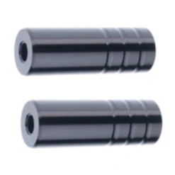 Point Pegs Noirs Sur Axes Roues BMX 10 Mm