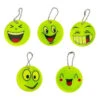Pendentifs De Porte-clés Réfléchissants Smiley Haute Visibilité - Par 5 6 Pendentifs De Porte-clés Réfléchissants Smiley Haute Visibilité - Par 5 -Fun Eco Bikes Boutique pendentifs de porte cles reflechissants smiley haute visibilite par 5