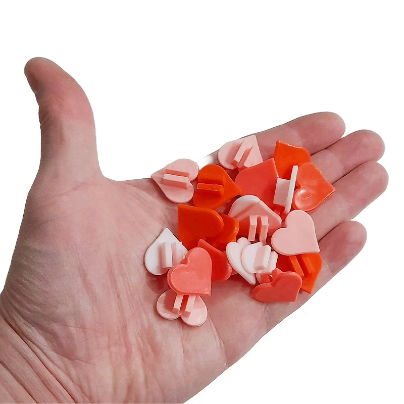 Perles Colorées à Clipser Sur Roue De Vélo PexKids "coeurs" 2 Perles Colorées à Clipser Sur Roue De Vélo PexKids "coeurs" – Image 2