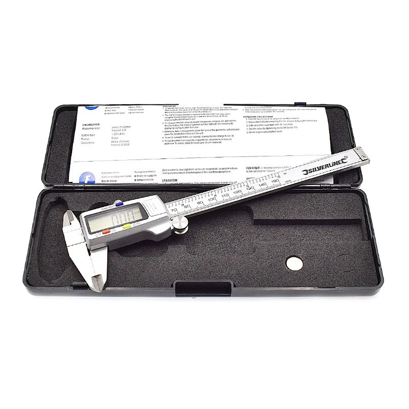 Silverline Pied à Coulisse Digital Et Manuel Pour Maintenance Vélo 3 Silverline Pied à Coulisse Digital Et Manuel Pour Maintenance Vélo – Image 3