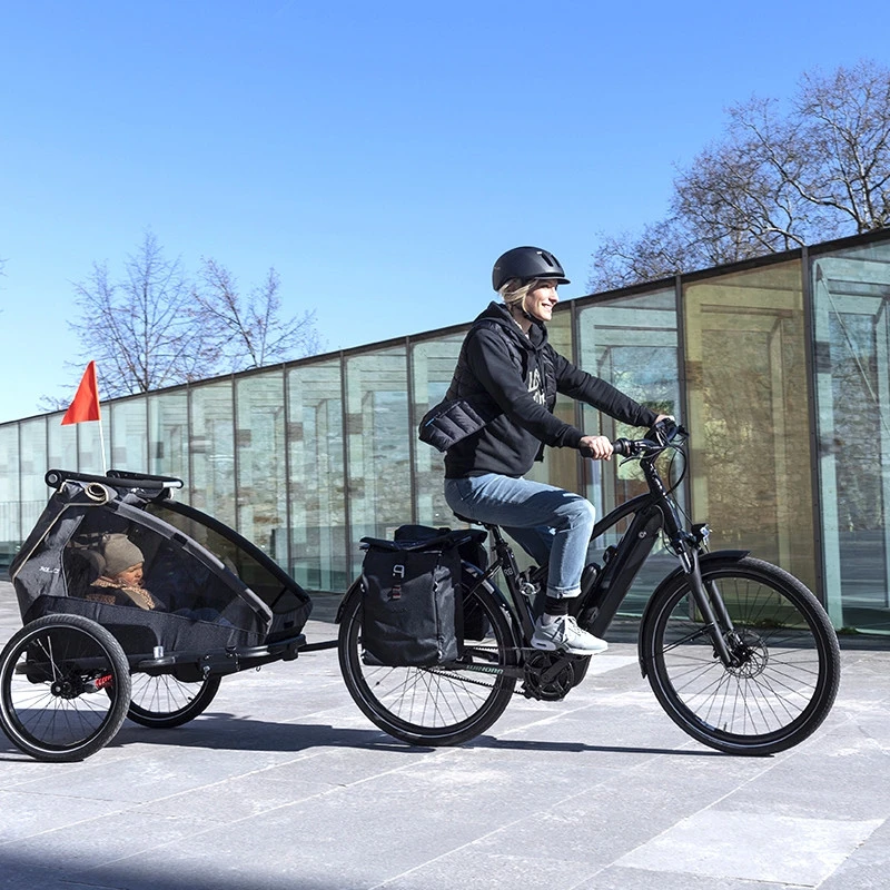 XLC Remorque Enfant Mono S 20 Gris/beige/anthracite 1 XLC Remorque Enfant Mono S 20 Gris/beige/anthracite