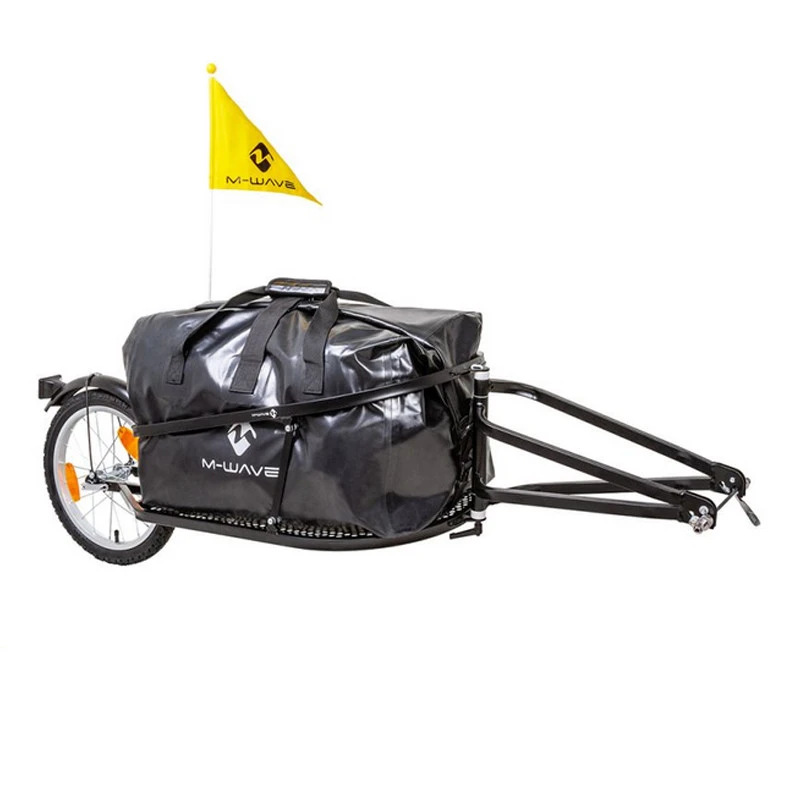 M-Wave Remorque Une Roue Pour Vélo 1 M-Wave Remorque Une Roue Pour Vélo
