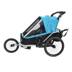 Remorque Vélo 3-IN-1 Pour 1 Ou 2 Enfants