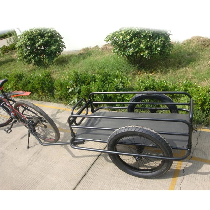 Remorque Vélo Utilitaire Cargo Large Roue 20x3.00 - Charge 80 Kg 2 Remorque Vélo Utilitaire Cargo Large Roue 20x3.00 - Charge 80 Kg – Image 2