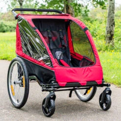 Remorque/poussette Enfant 2 En 1 Optimiz Avec 2 Roues 20 Pouces
