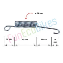 Ressort Long Pour Béquille De Vélo Et Cyclo 8 Ressort Long Pour Béquille De Vélo Et Cyclo -Fun Eco Bikes Boutique ressort long pour bequille de velo et cyclo 3