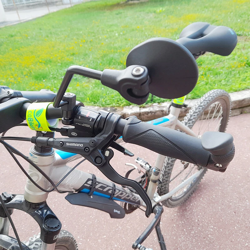 Rétroviseur Vélo Mirage Avec Bras Long Et Verre Plat 5 Rétroviseur Vélo Mirage Avec Bras Long Et Verre Plat – Image 5