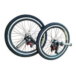 Roues 20 Pouces Avec Disque De Frein Et Support Pour Tricycle Couché