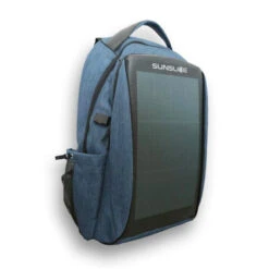 Devant -Fun Eco Bikes Boutique sac a dos dote de panneau solaire fixe sunslice zenith8 1