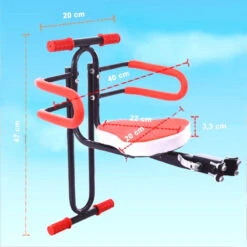 Siège Vélo Enfant Avant Avec Repose Pieds, Guidon Et Accourdoirs -Fun Eco Bikes Boutique siege velo enfant avant avec repose pieds guidon et accourdoirs 3