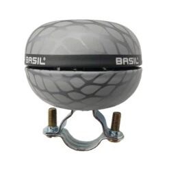 Sonnette De Vélo Basil Argent 60 Mm -Fun Eco Bikes Boutique sonnette de velo basil noir 60 mm argent 3