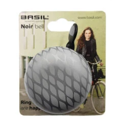 Sonnette De Vélo Basil Argent 60 Mm -Fun Eco Bikes Boutique sonnette de velo basil noir 60 mm argent 4