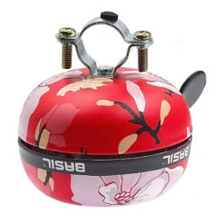 Sonnette Vélo 80 Mm Magnolia Poppy Red Basil -Fun Eco Bikes Boutique sonnette velo 80 mm magnolia poppy red basil 3