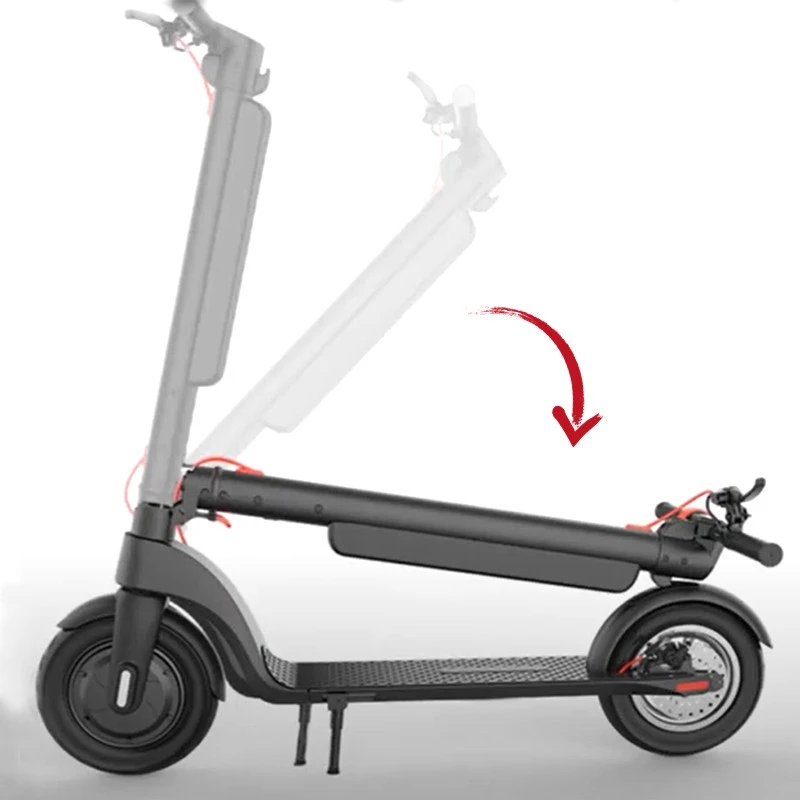 Trottinette Electrique Wheelyoo X8 Pliable 36V/350W-10ah Roue 10 Alu Noire 8 Trottinette Electrique Wheelyoo X8 Pliable 36V/350W-10ah Roue 10 Alu Noire – Image 8