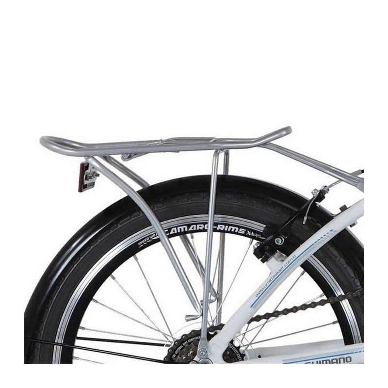 Vélo Pliant 20" Avec Porte Bagage Aluminium 7 Vélo Pliant 20" Avec Porte Bagage Aluminium – Image 7
