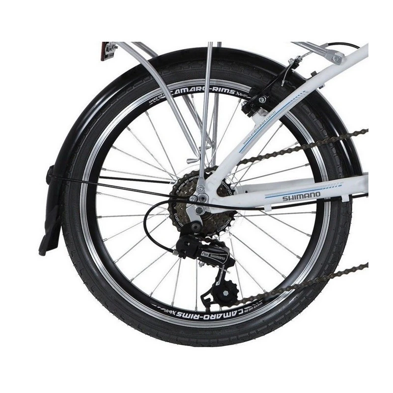 Vélo Pliant 20" Avec Porte Bagage Aluminium 8 Vélo Pliant 20" Avec Porte Bagage Aluminium – Image 8
