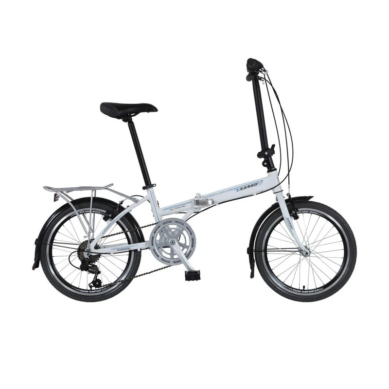 Vélo Pliant 20" Avec Porte Bagage Aluminium 1 Vélo Pliant 20" Avec Porte Bagage Aluminium