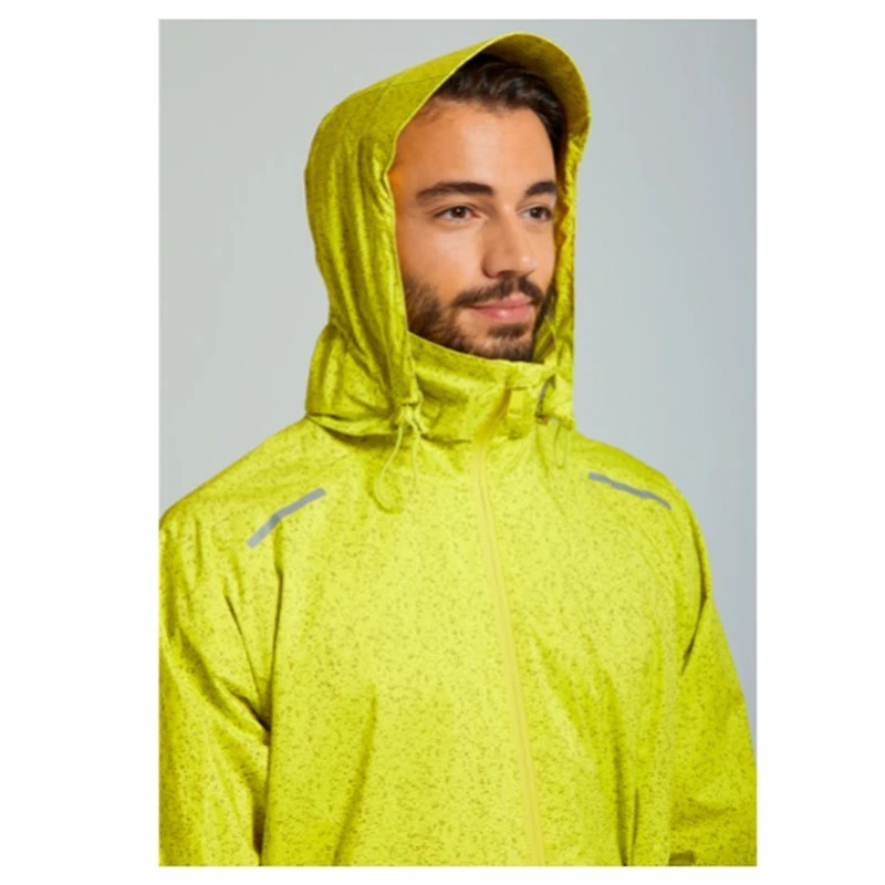 BASIL Veste Vélo Homme étanche Réfléchissante Homme Skane HiVis 2 BASIL Veste Vélo Homme étanche Réfléchissante Homme Skane HiVis – Image 2