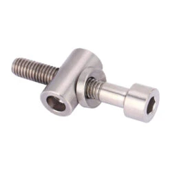 Vis De Serrage Pour Tige De Selle M5 X 30 Mm Titanium