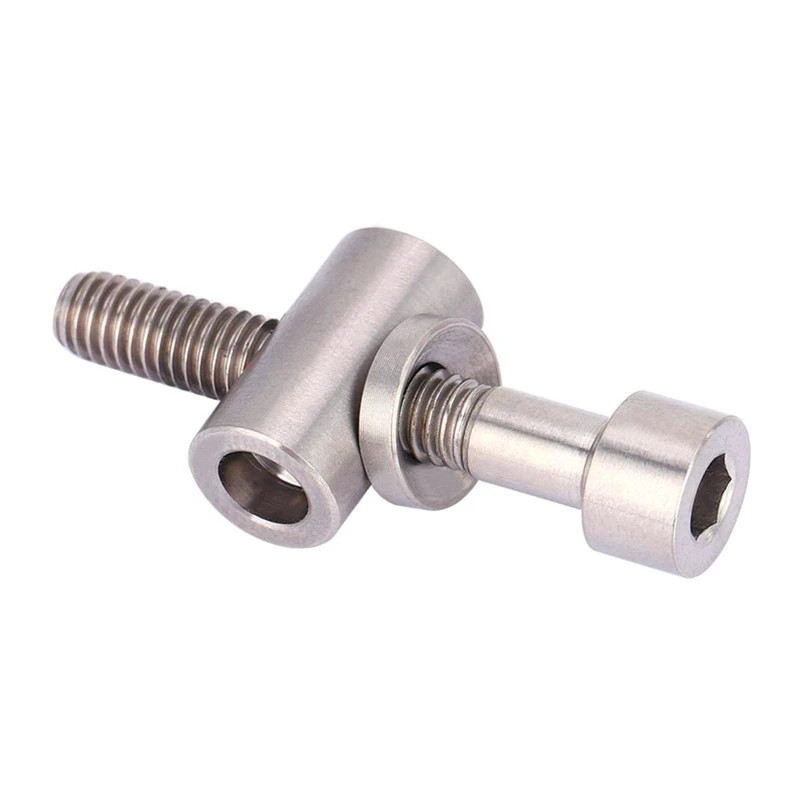 Vis De Serrage Pour Tige De Selle M5 X 30 Mm Titanium 1 Vis De Serrage Pour Tige De Selle M5 X 30 Mm Titanium